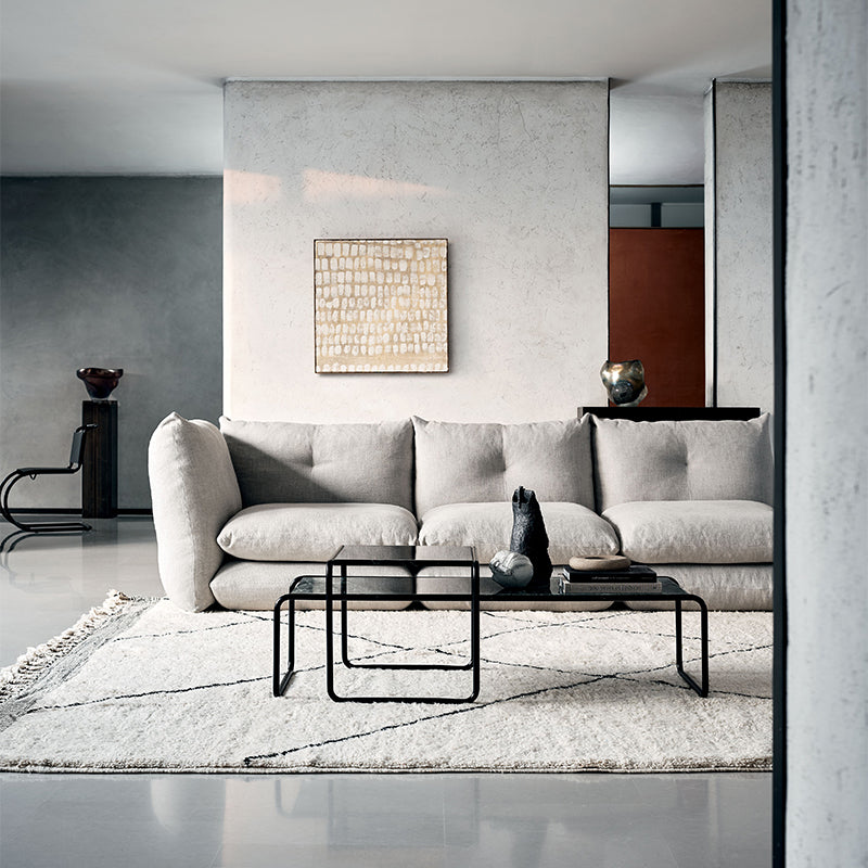 Knoll Perron Pillo 4 Seat Sofa